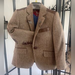 Elie Balleh Toddler Sport Coat/Suit Jacket 2-3 Year